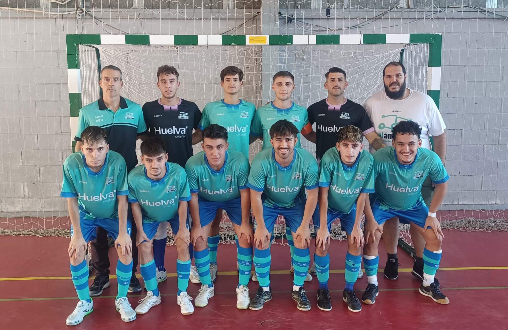 Formación de fútbol sala del Centro Educativo Al-Ándalus Huelva