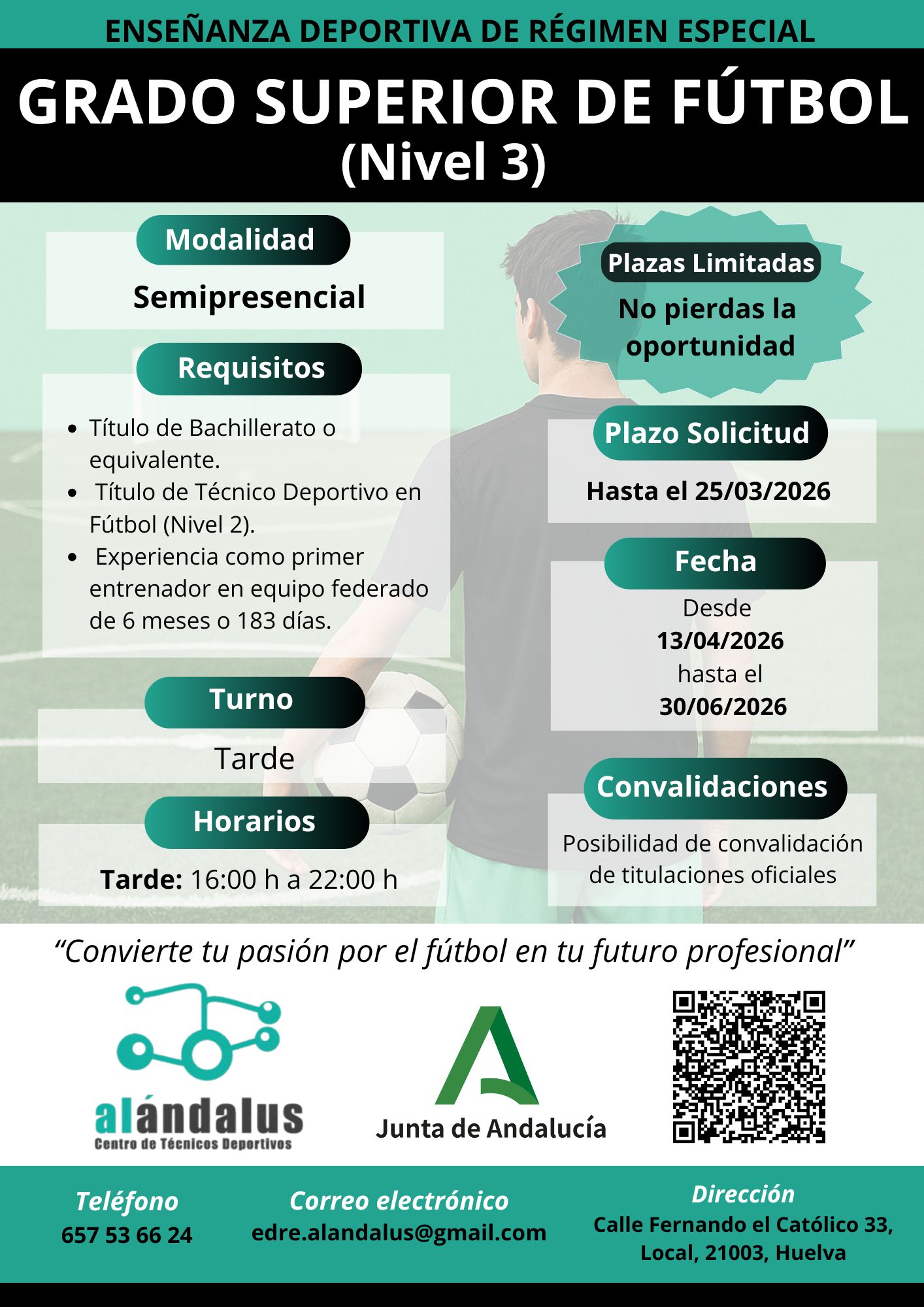 EDRE Fútbol Nivel 3 Huelva nivel 3 entrenador fútbol huelva
