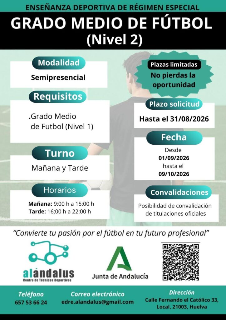 cartel nivel 2 fútbol huelva alandalus 2026 2027
