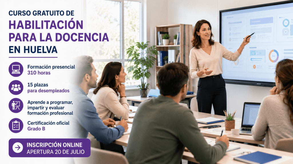curso habilitacion docencia huelva